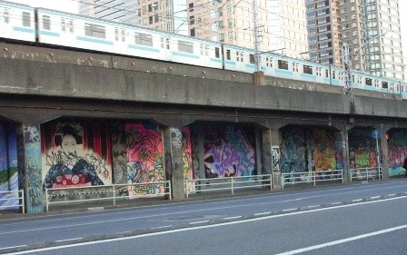 川崎治安反映ストリートアートは桜木町グラフティを超えるか！