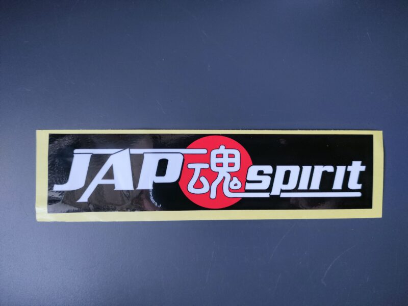 【ステッカー】JAPspirit 170x40mm (shipping fee include)
